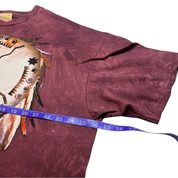 THE MOUNTAIN Vintage 90s Niagara Falls Canada Native American Tribal Graphic T - Picture 5 of 9